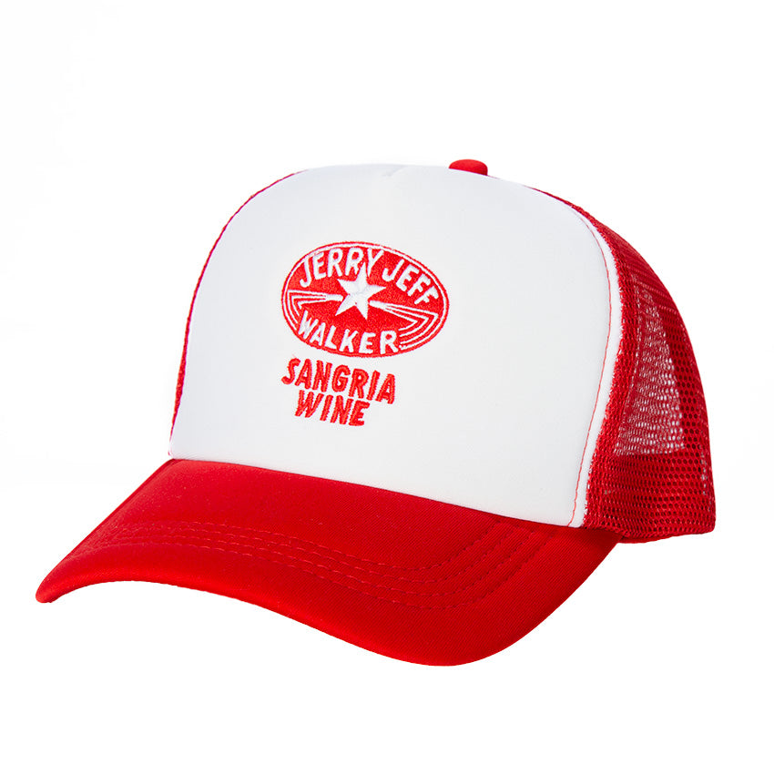 Jerry Jeff Walker Sangria Wine Foam Trucker Hat