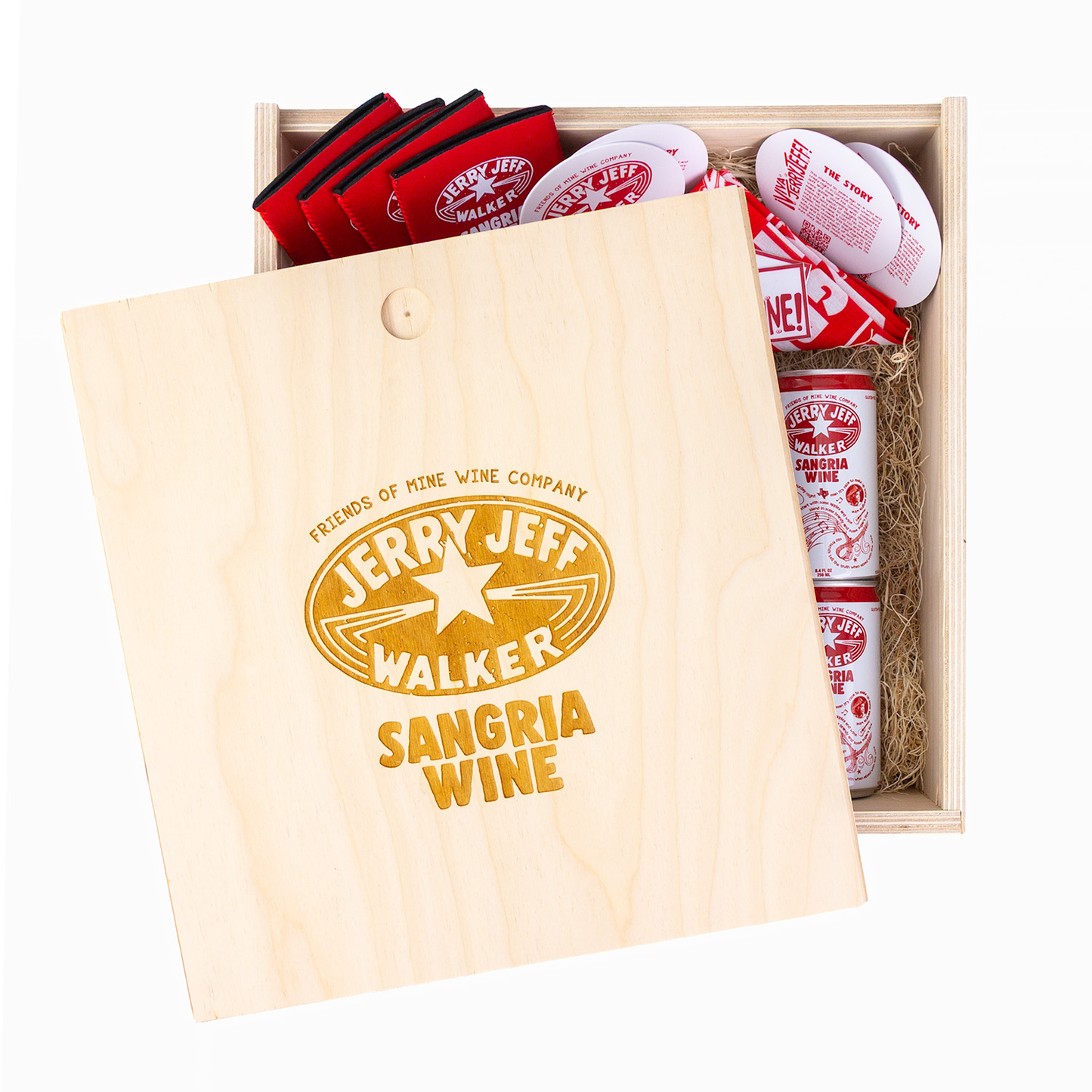 Jerry Jeff Walker Sangria Wine 12 pack Bundle 2
