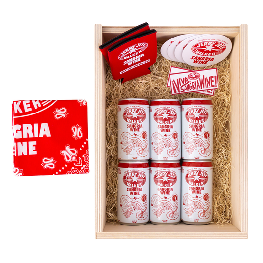 Jerry Jeff Walker Sangria Wine 6 pack Bundle 2